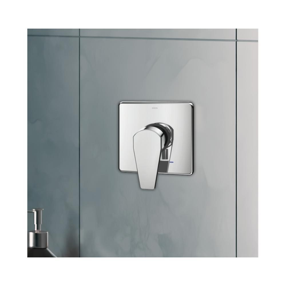 Acabamento Monocomando Para Chuveiro E Ducha Higiênica Base Deca Lift Cromada Docol - 3