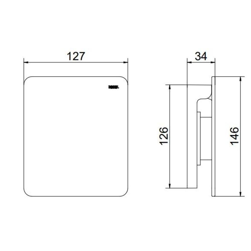 Acabamento Válvula De Descarga Docolflat Ônix Docol - 4