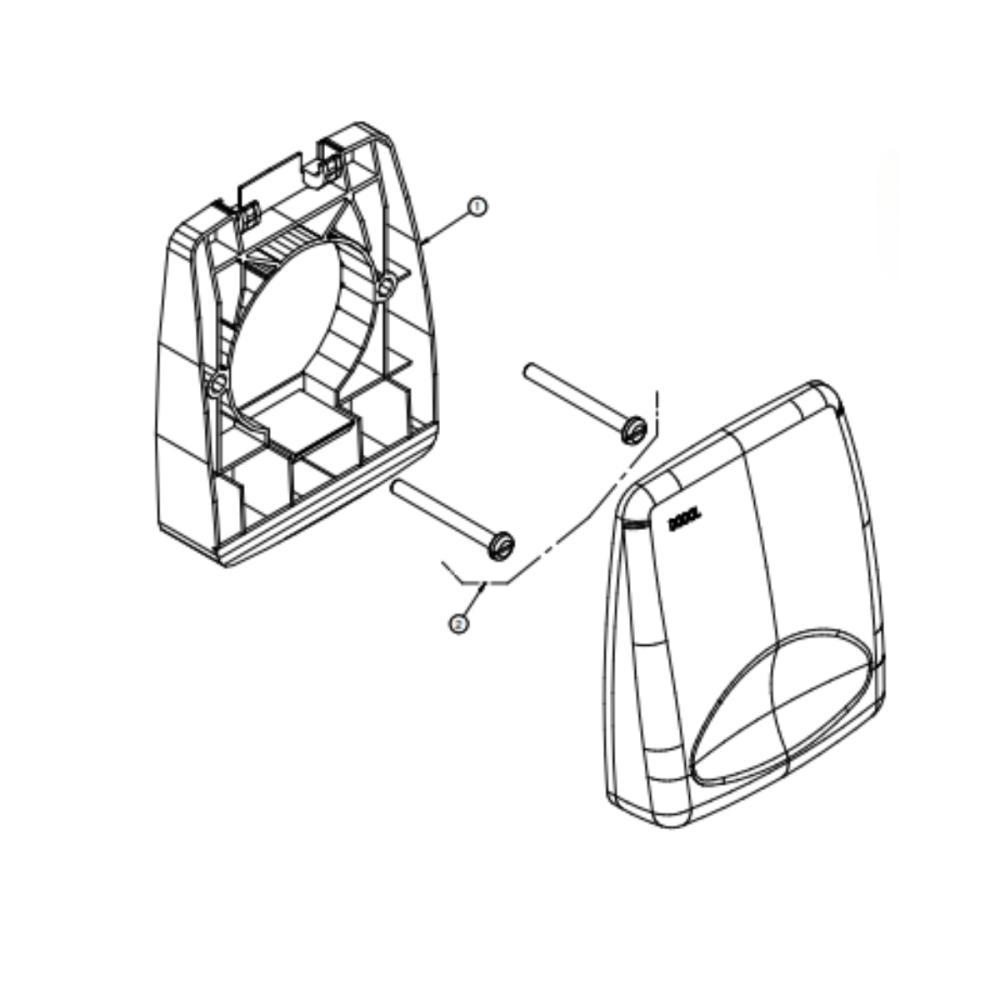 Acabamento Para Válvula De Descarga Luxus Cromado Docol - 4