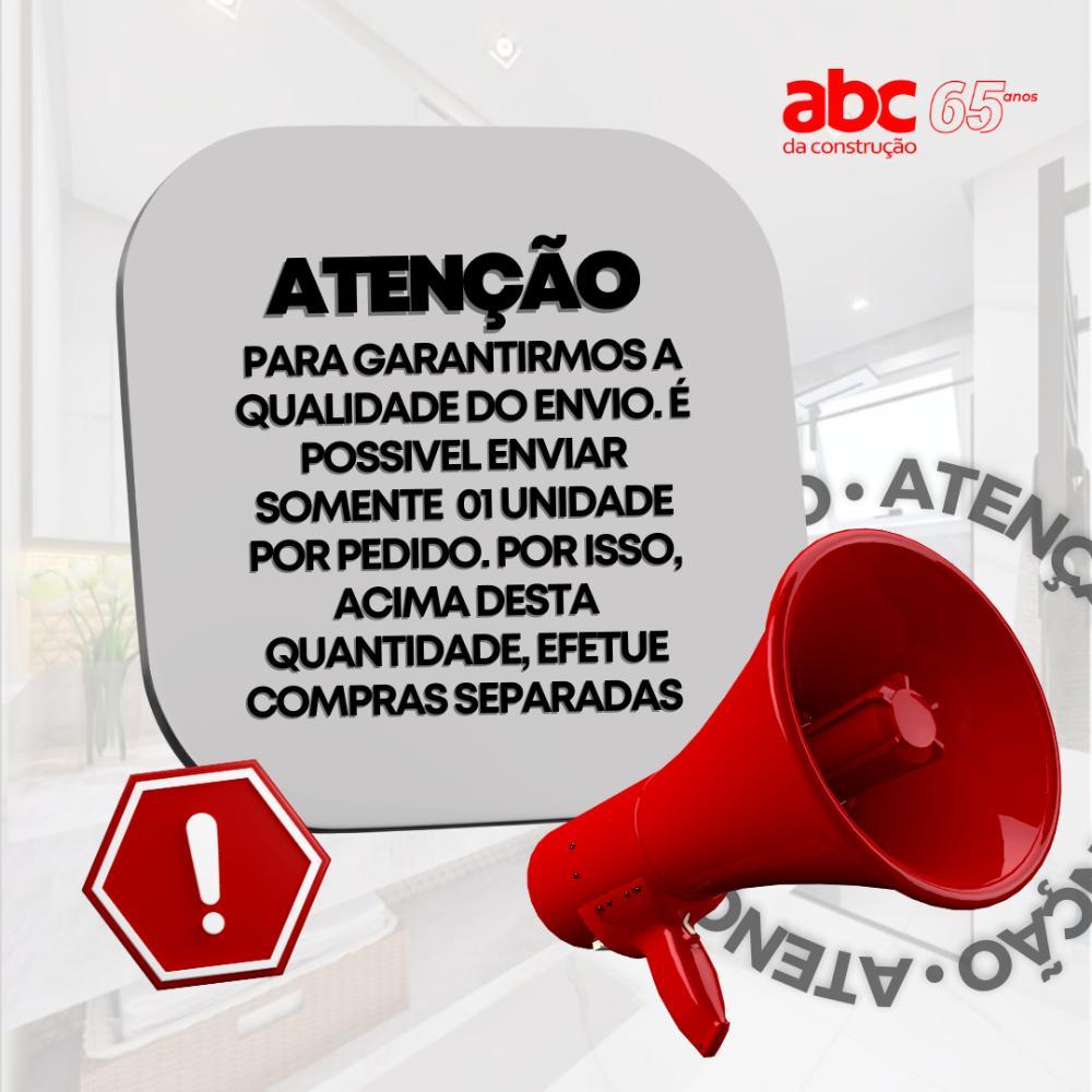 Cuba De Apoio Quadrada Slim Branco Deca 30 cm - 6