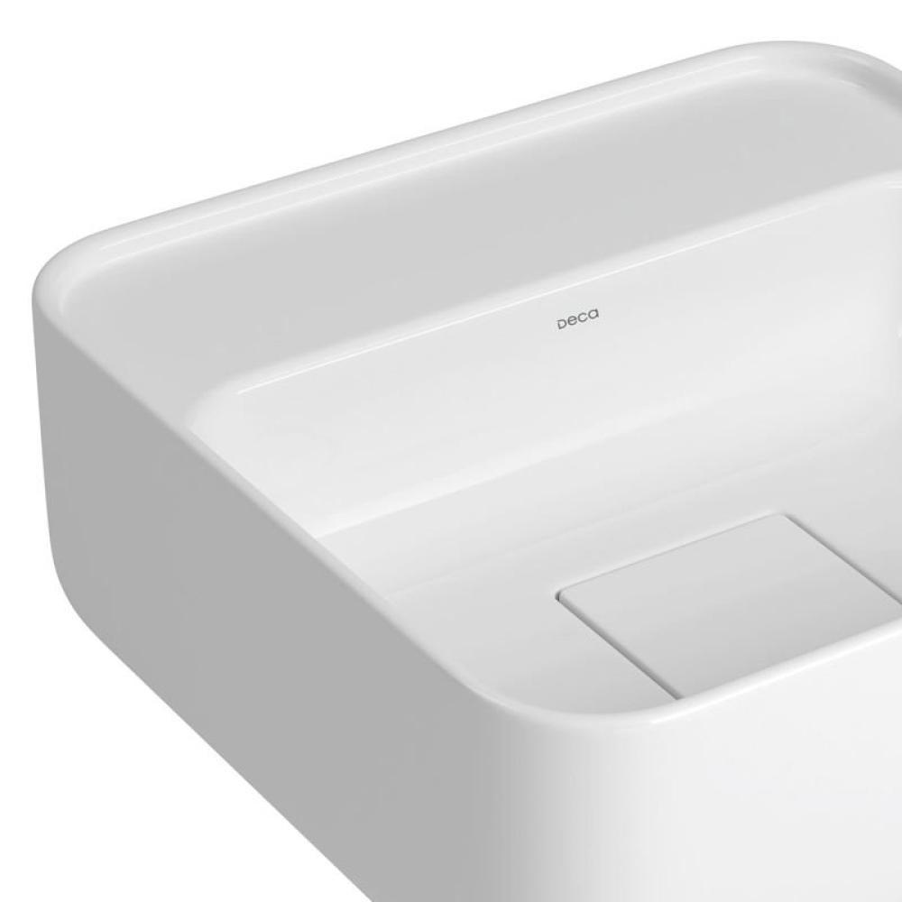 Cuba De Apoio Quadrada Com Mesa Slim Branco Deca 30 cm - 2