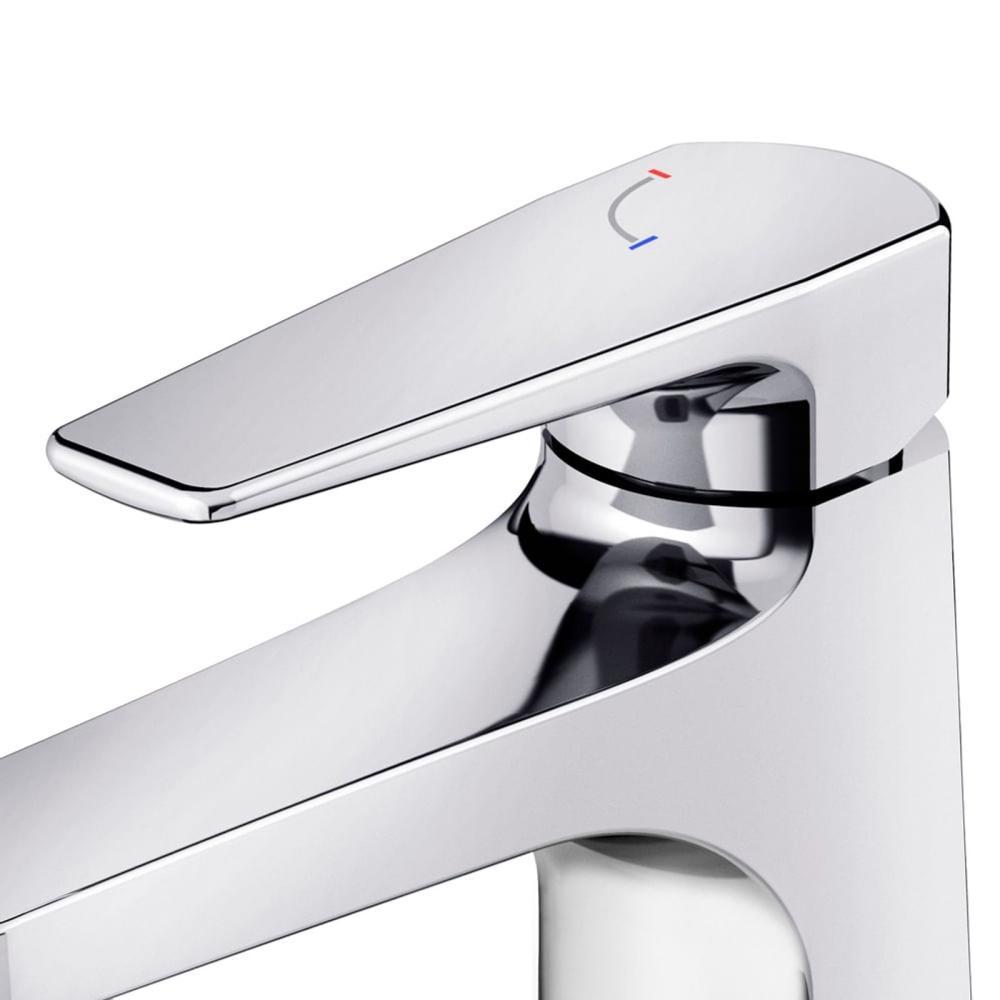 Misturador Monocomando Para Lavatório De Mesa Lift Bica Baixa Cromado Docol - 2