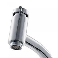 Torneira Para Lavatório De Mesa Basic Bica Baixa Cromada Celite - 3