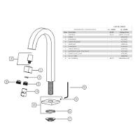 Torneira Para Lavatório De Mesa Tube 1197 Cromada Deca