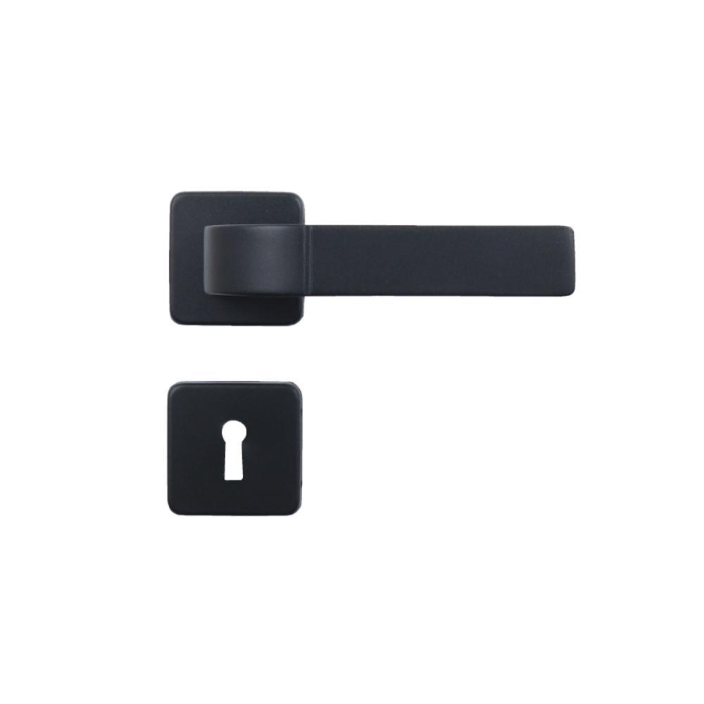 Fechadura Interna Roseta Módena Preto Fosco MGM 40mm  - 2