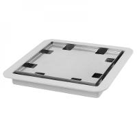 Ralo Square Com Tampa Oculta 209 Linear 15x15cm  - 1