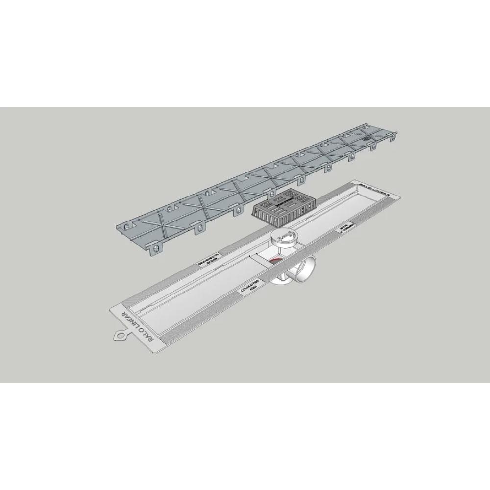 Ralo Linear Smart Tampa Oculta 70cm 263 Linear - 2