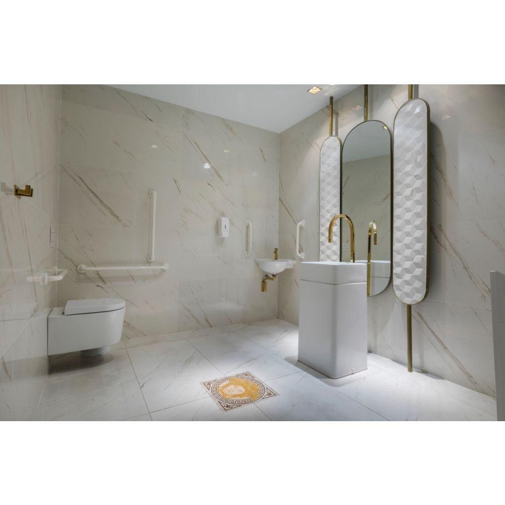 Assento Sanitário Termofixo Amortecido Easyclean Carrara/duna/lk/nuova/level Ap236 Branco Deca - 5