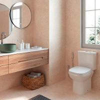 Assento Plástico Slow Close Flex Branco Deca - 3