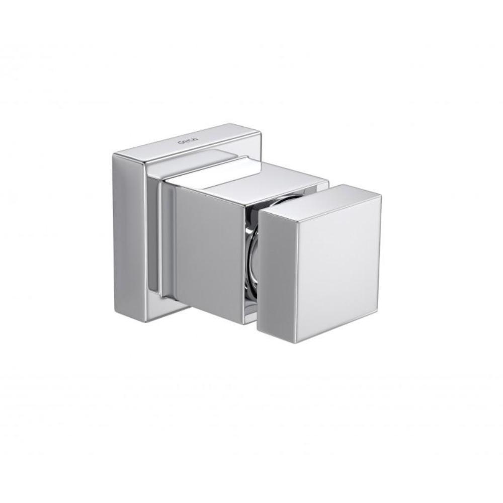 Acabamento Para Registro De Pressão Cubo 1/2" 3/4" Com 1/2 Volta  Cromado Deca - 1