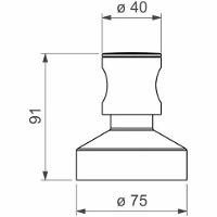 Acabamento Para Registro De Gaveta Aspen 1.1/4 1.1/2 4900 Cromado Deca - 3