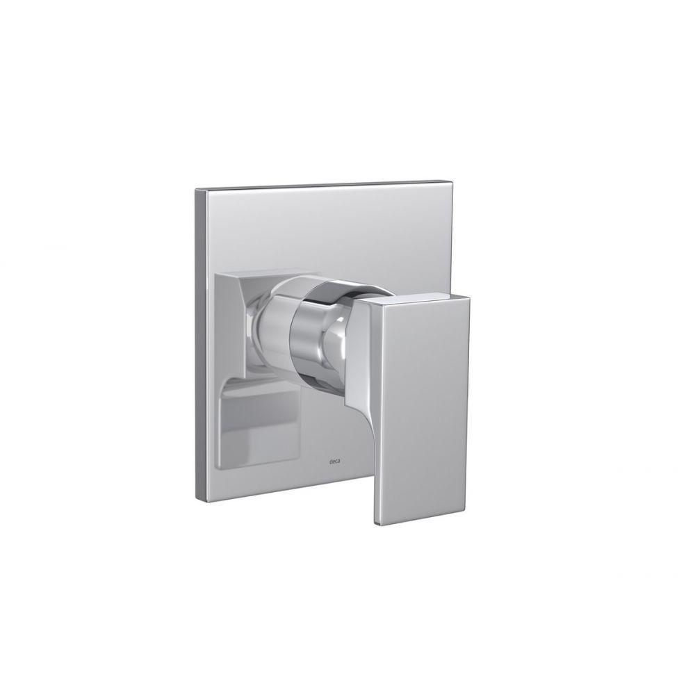 Acabamento Monocomando Para Chuveiro Unic Alta E Baixa Pressão Cromada Deca - 2