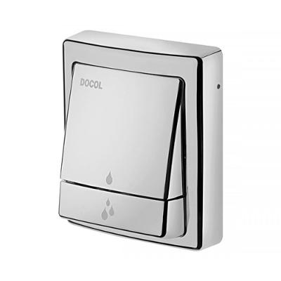 Acabamento Para Válvula De Descarga Square Cromado Docol