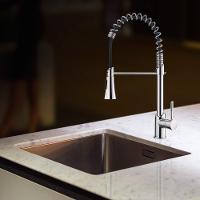 Misturador Monocomando Para Cozinha De Mesa Gourmet LorenKitchen Com Ducha C76 2266 Cromado Lorenzetti - 3