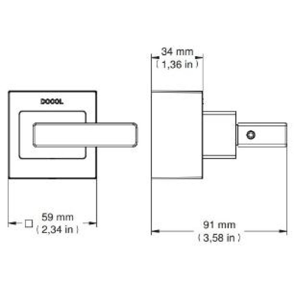 Acabamento Para Registro Docolbase Breezy 1/2 3/4 1 Cromado Docol - 3