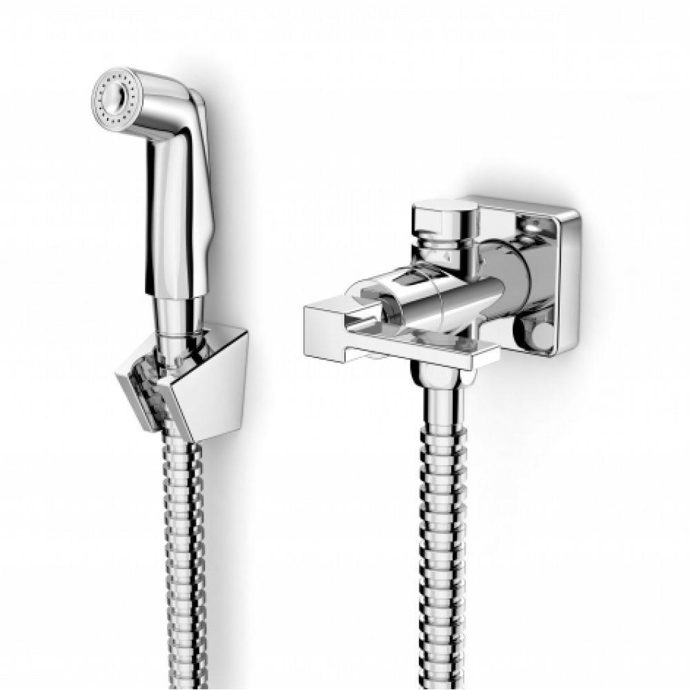 Ducha Higiênica Elite Com Derivação E Registro Cromada Celite - 1