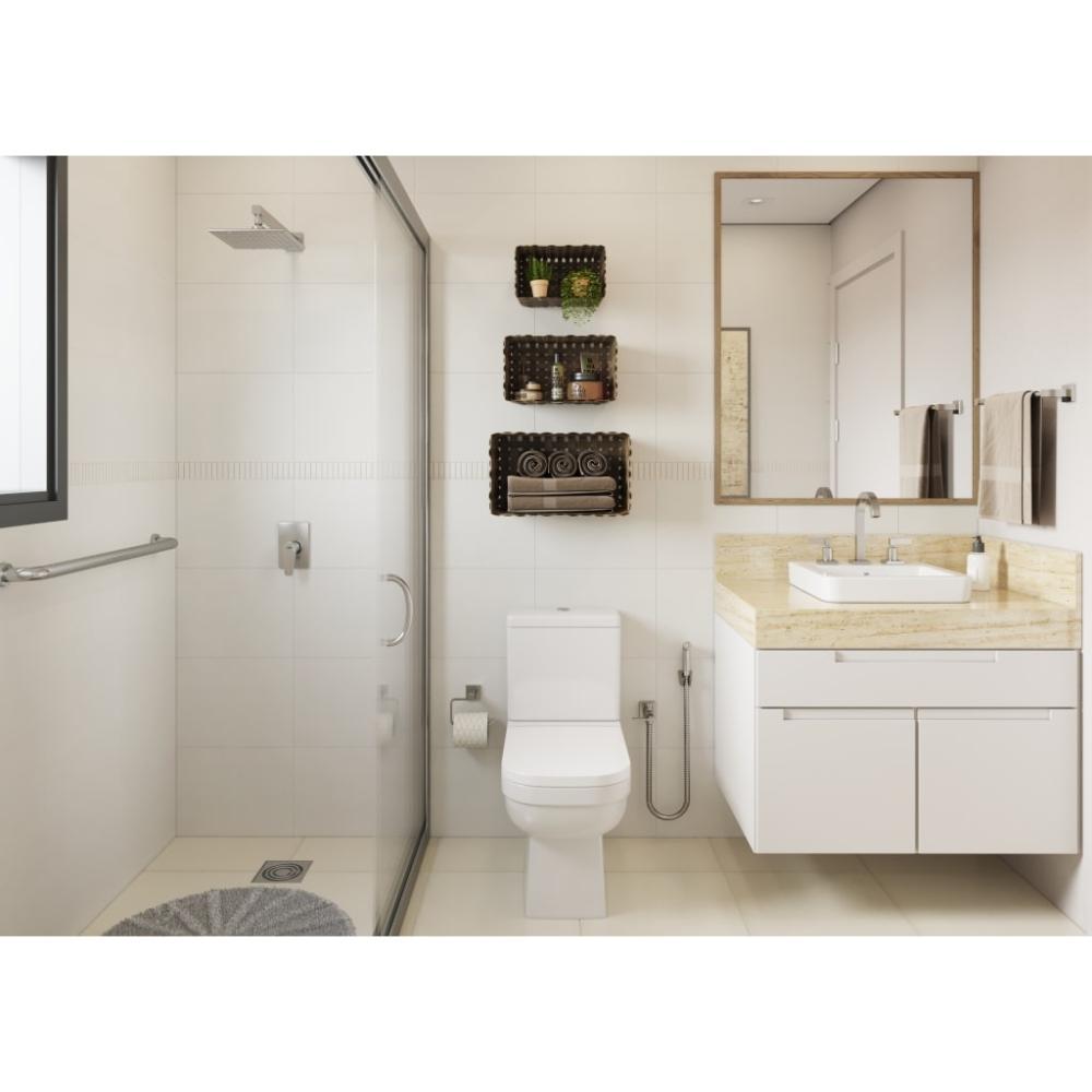 Ducha Higiênica Elite Com Derivação E Registro Cromada Celite - 2