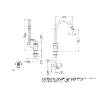 Torneira Para Lavatório De Mesa Pressmatic Bica Alta Cromada Docol - 3