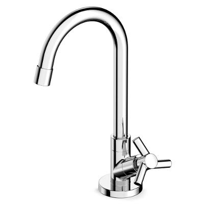 Torneira Para Lavatório De Mesa One Bica Alta Cromada Celite