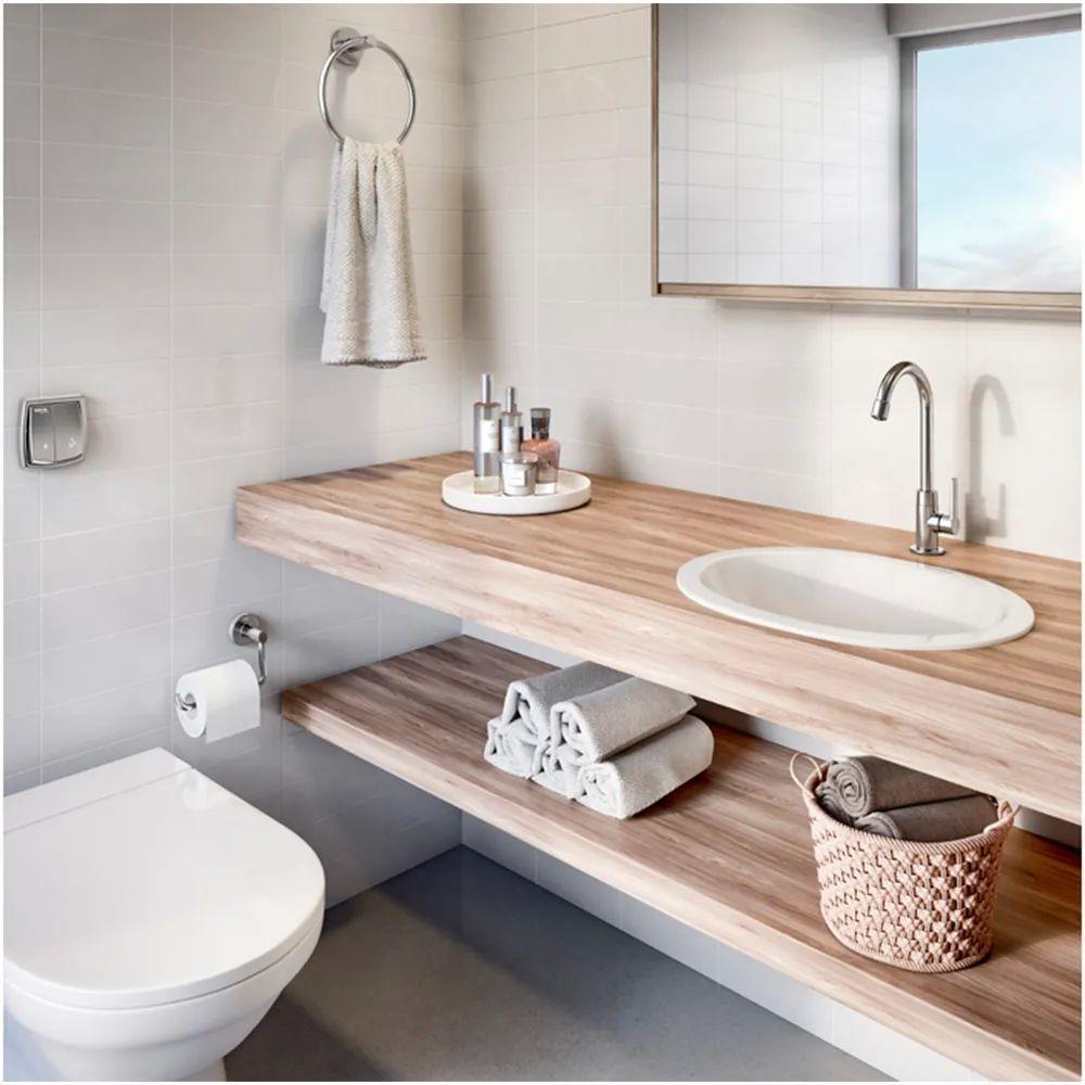 Torneira Para Lavatório De Mesa Gali Bica Alta Cromada Docol - 4