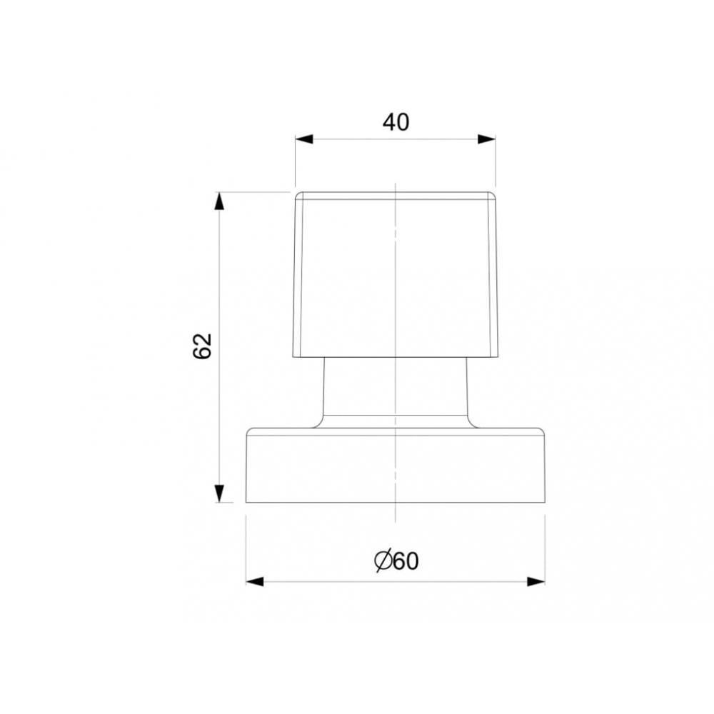 Acabamento Para Registro Base Deca Basic Plus 1/2 3/4 1 Cromado Celite - 3
