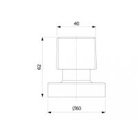 Acabamento Para Registro Base Deca Basic Plus 1/2 3/4 1 Cromado Celite - 3