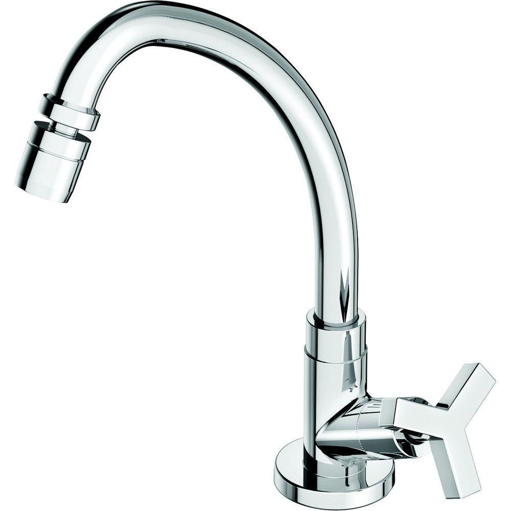 Torneira Para Cozinha De Mesa Up Cromado Celite - 1