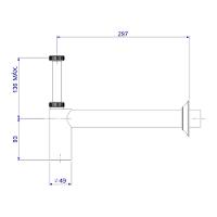 Sifão Para Lavatório 1.1/2 1680 Cromado Deca - 4