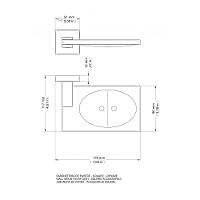 Saboneteira Square Cromada Docol