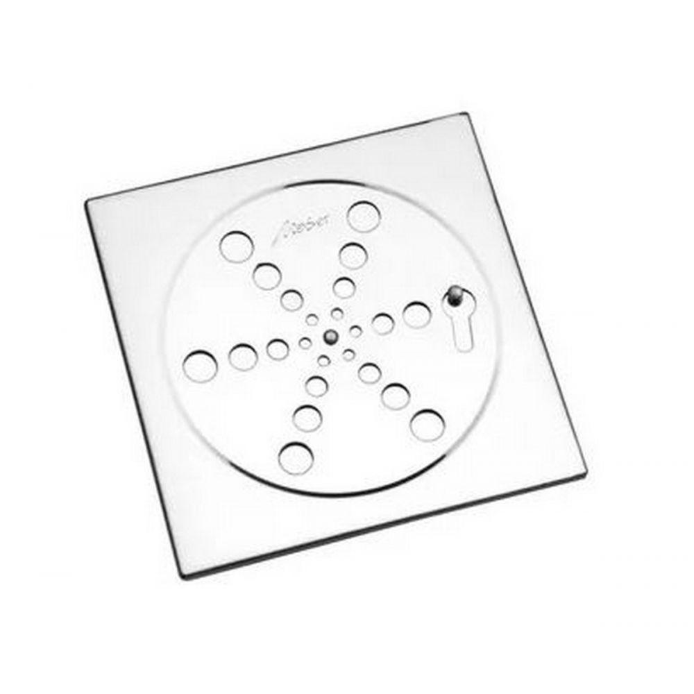 Ralo Rotativo De Inox 10x10cm Sem Caixilho 2410 Meber - 1