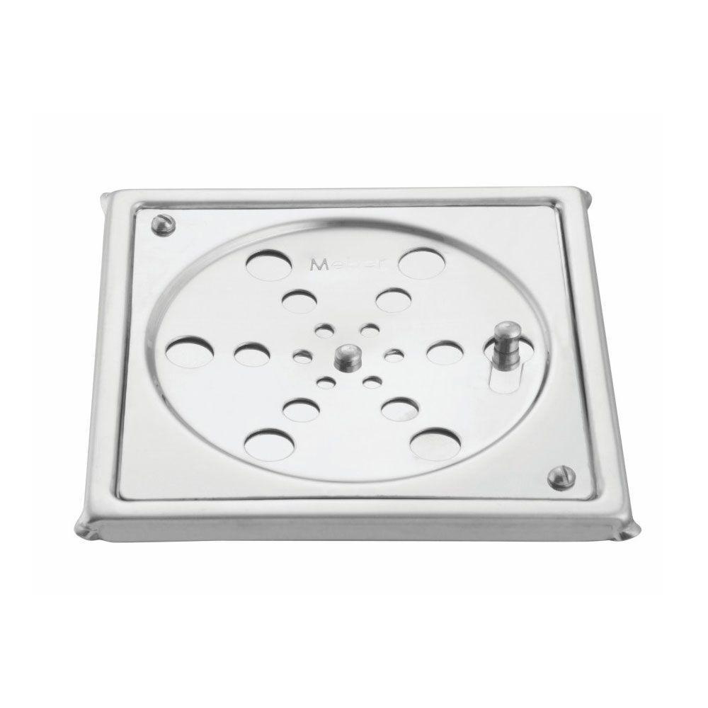 Ralo Rotativo De Inox 15x15cm Com Caixilho 1415 Meber - 1