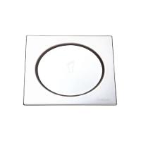 Ralo Quadrado De Inox 10x10cm Sem Caixilho 251 Meber - 1