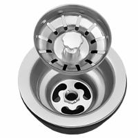 Válvula Inox Para Pia 3.1/2" Pino ABS Cromado Ghelplus - 1