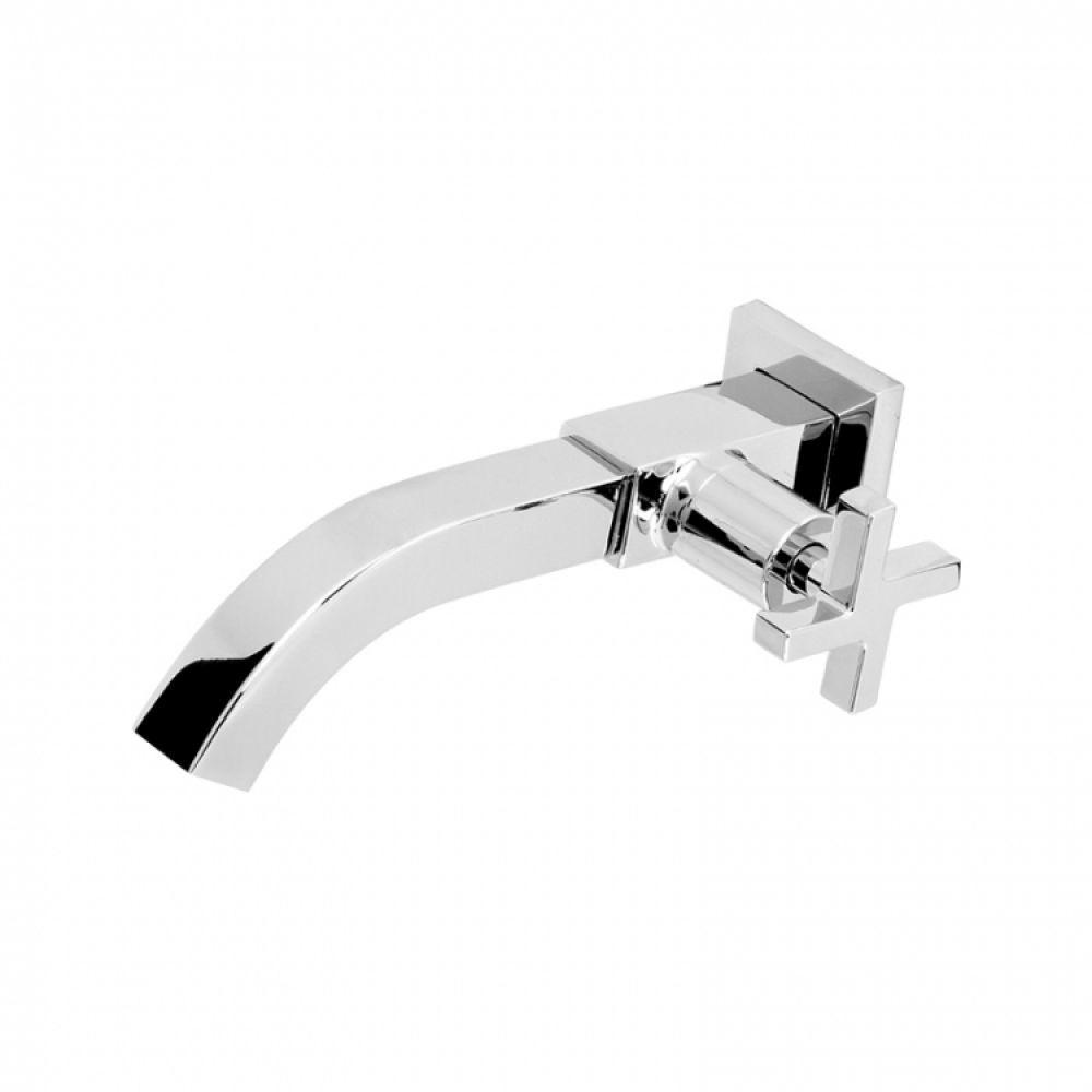 Torneira Para Lavatório De Parede Lotus Cromada Celite - 1