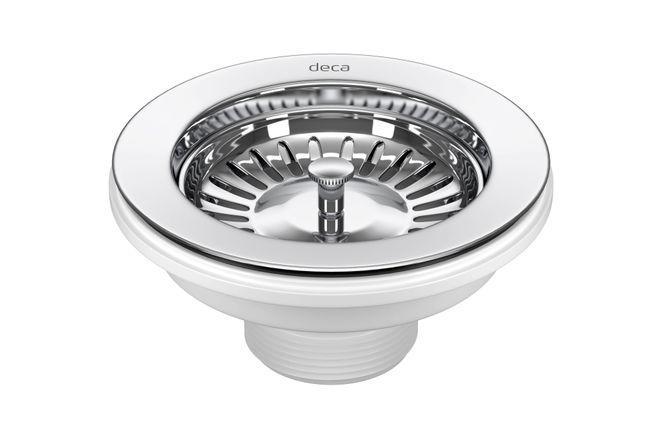 Válvula Para Cozinha De Pia 4.1/2" 1622 Cromada Deca - 1