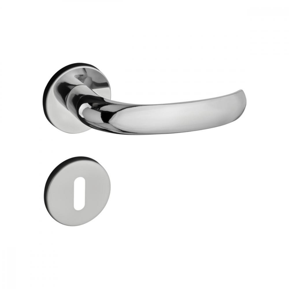 Fechadura Roseta Concept 406 Interno Cromado Pado - 2