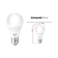 Kit Com 3 Lâmpadas Inteligentes LED Smart Wi-Fi Bulbo Pera NEO 10W Luz Dimerizável Amarela-Branca Base E27 Bivolt Avant - 8