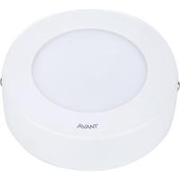 Painel Pop LED Plafon De Sobrepor 6W Redondo 12cm Luz Branca 6500K Bivolt Avant - 1