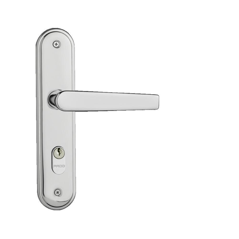 Fechadura Para Porta Externa Espelho Concept 401 Cromada Pado 40mm - 3