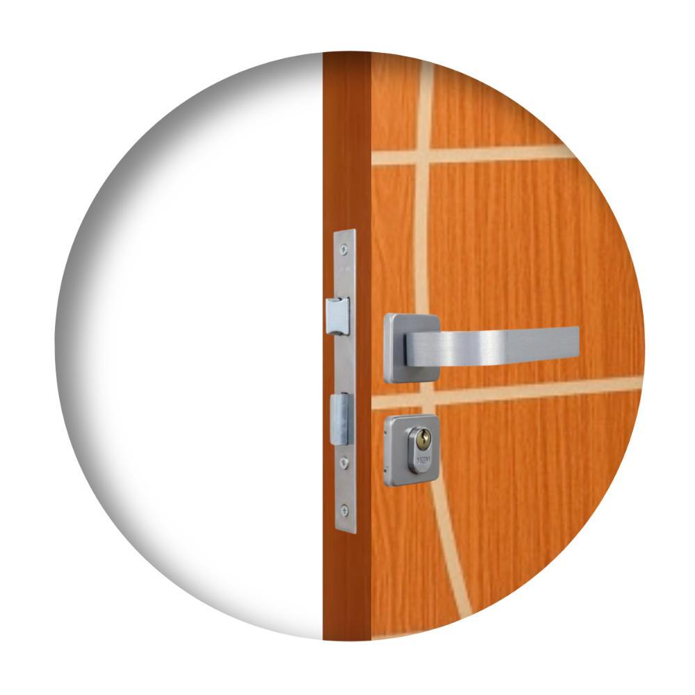 Fechadura Roseta Módena Alumínio Externa MGM - 1