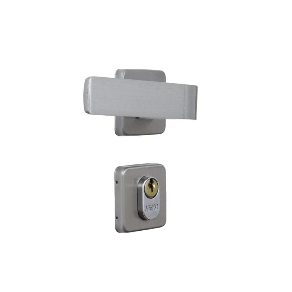 Fechadura Roseta Módena Alumínio Externa MGM - 6