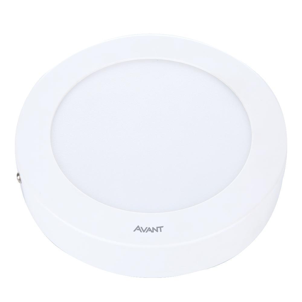 Painel Pop LED Plafon De Sobrepor 12W Redondo 17cm Luz Branca 6500K Bivolt Avant - 1