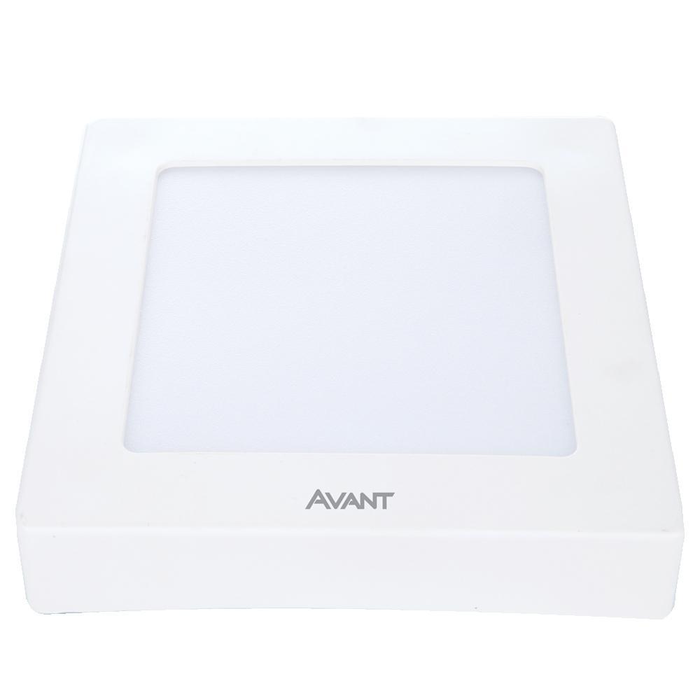 Painel Pop LED Plafon De Sobrepor 12W Quadrado 17cm Luz Neutra 4000K Bivolt Avant - 1