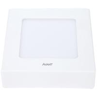 Painel Pop LED Plafon De Sobrepor 6W Quadrado 12cm Luz Amarela 3000K Bivolt Avant - 1