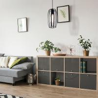 Pendente De Aço Dolium Para 1 Lâmpada Preto Fosco E27 Avant - 2