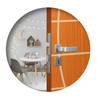 Fechadura Interna Roseta Firenze Alumínio MGM 40mm - 2