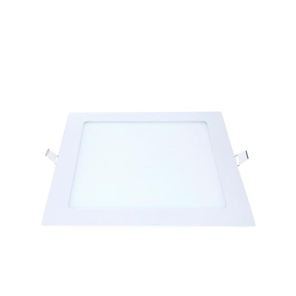 Painel Pop LED Plafon Inteligente de Embutir Smart Wi-Fi NEO 18W Quadrado 22cm Luz Dimerizavel Amarela-Branca Bivolt Ava - 1