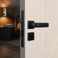 Fechadura Interna Roseta Firenze Preto Fosco MGM 40mm - 2