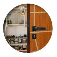 Fechadura Interna Roseta Firenze Preto Fosco MGM 40mm - 5