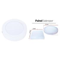 Painel Pop LED Plafon Inteligente de Sobrepor Smart Wi-Fi NEO 18W Redondo 22cm Luz Dimerizavel Amarela-Branca Bivolt Ava - 7